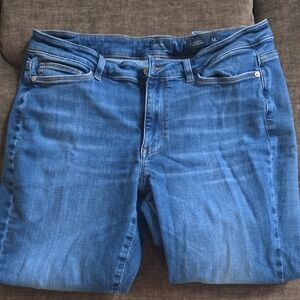 J. Jill Classic Blue Straight Leg Jeans